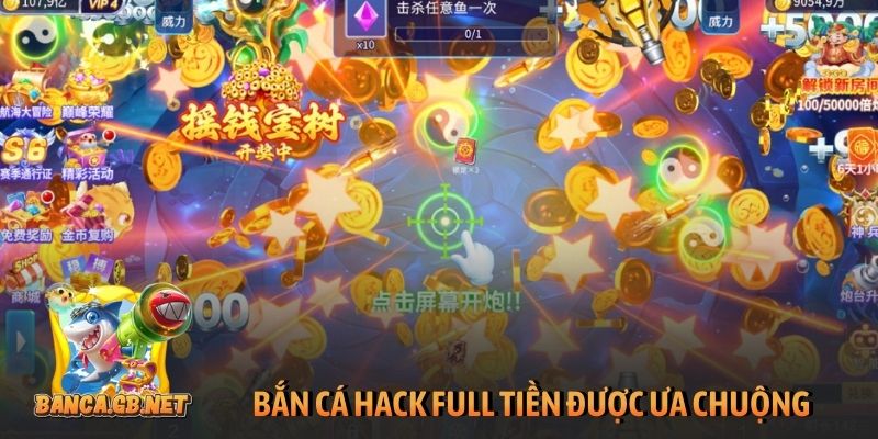 Bắn cá hack full hack tiền được ưa chuộng