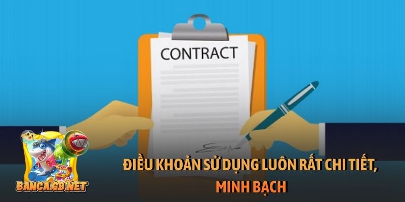 Điều khoản sử dụng 7 Điều khoản sử dụng luôn rất chi tiết, minh bạch