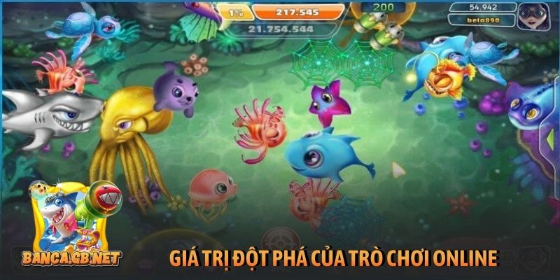 Giá trị đột phá của trò chơi online