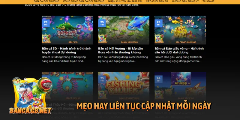 Mẹo hay liên tục cập nhật mỗi ngày