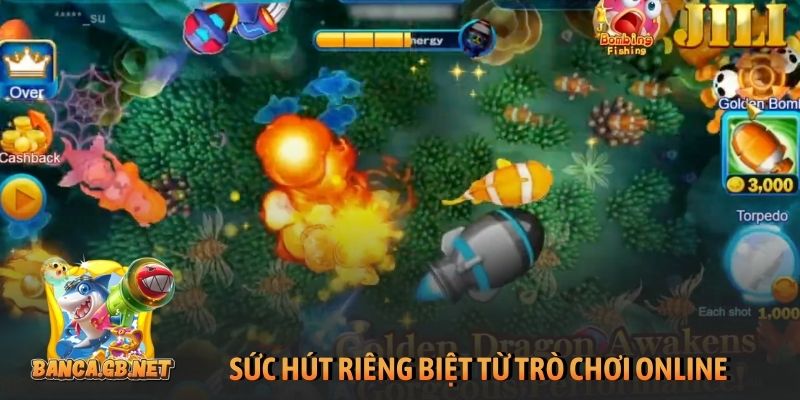 Sức hút riêng biệt từ trò chơi online